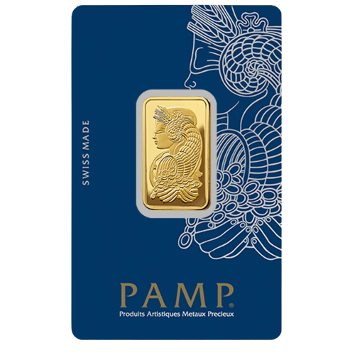Half 0.5 Ounce Gold PAMP no serial