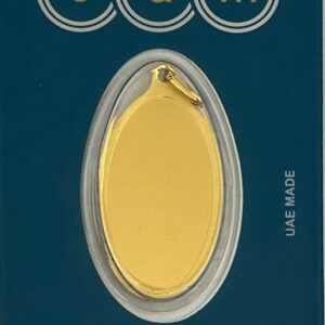 SAM TM PLAIN OVAL PENDANT