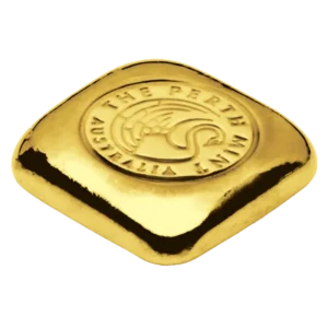 1 oz perth mint gold cast bar